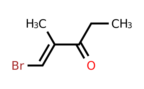 CAS 871925-69-8 | (1E)-1-bromo-2-methylpent-1-en-3-one