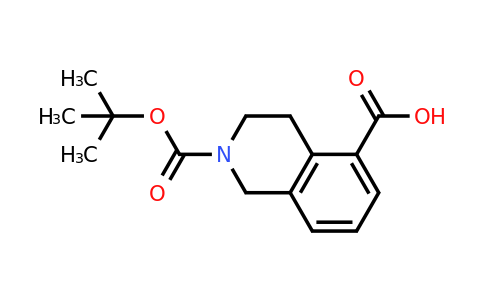 CAS 872001-50-8 | 2-(Tert-butoxycarbonyl)-1,2,3,4-tetrahydroisoquinoline-5-carboxylic acid