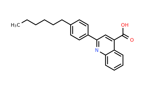 CAS 87208-88-6 | 2-(4-Hexylphenyl)quinoline-4-carboxylic acid