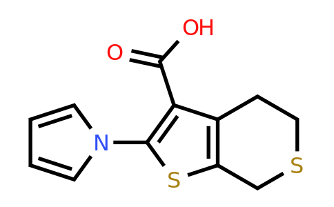CAS 872103-29-2 | 2-(1H-pyrrol-1-yl)-4H,5H,7H-thieno[2,3-c]thiopyran-3-carboxylic acid
