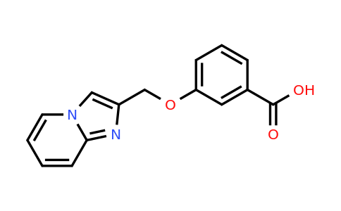 CAS 872108-08-2 | 3-({imidazo[1,2-a]pyridin-2-yl}methoxy)benzoic acid