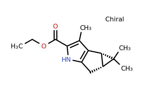 CAS 872117-39-0 | (3BS,4aR)-ethyl 3,4,4-trimethyl-3b,4,4a,5-tetrahydro-1H-cyclopropa[3,4]cyclopenta[1,2-b]pyrrole-2-carboxylate