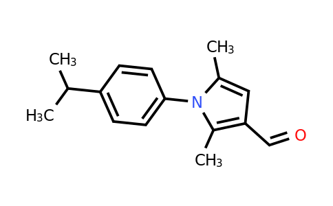 CAS 872136-15-7 | 1-(4-Isopropylphenyl)-2,5-dimethyl-1H-pyrrole-3-carbaldehyde
