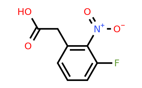 CAS 872141-25-8 | 2-(3-fluoro-2-nitrophenyl)acetic acid