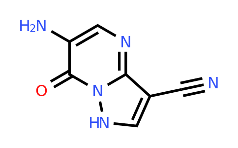 CAS 872162-73-7 | 6-amino-7-oxo-1,7-dihydropyrazolo[1,5-a]pyrimidine-3-carbonitrile