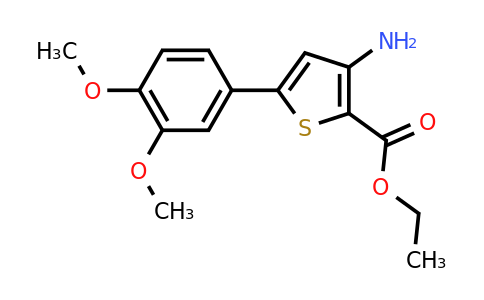 CAS 872319-66-9 | ethyl 3-amino-5-(3,4-dimethoxyphenyl)thiophene-2-carboxylate