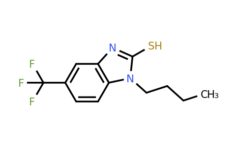 CAS 872319-67-0 | 1-butyl-5-(trifluoromethyl)-1H-1,3-benzodiazole-2-thiol