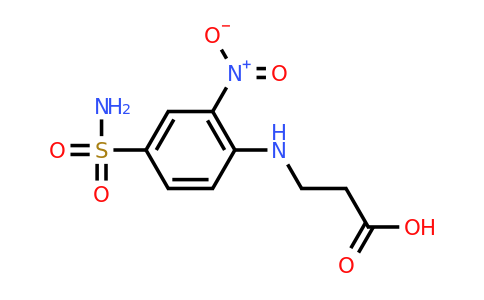 CAS 872319-69-2 | 3-[(2-nitro-4-sulfamoylphenyl)amino]propanoic acid