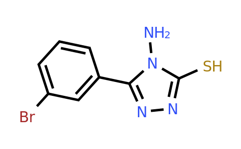 CAS 87239-96-1 | 4-amino-5-(3-bromophenyl)-4H-1,2,4-triazole-3-thiol