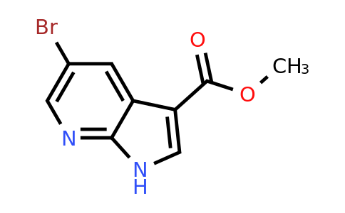 CAS 872619-43-7 | 1H-Pyrrolo[2,3-B]pyridine-3-carboxylic acid, 5-bromo-, methyl ester