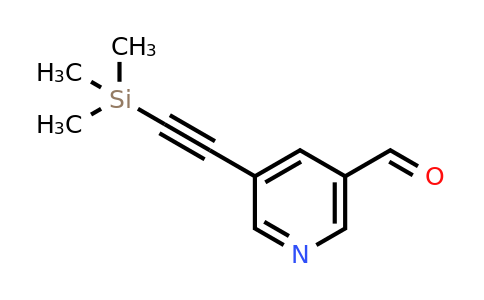 CAS 872682-67-2 | 5-((Trimethylsilyl)ethynyl)nicotinaldehyde