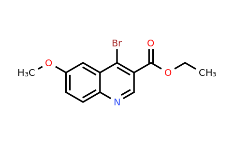 CAS 872714-50-6 | Ethyl 4-bromo-6-methoxyquinoline-3-carboxylate