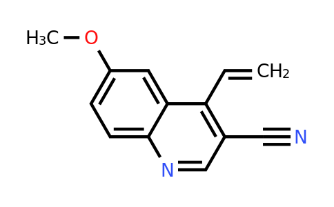 CAS 872714-54-0 | 6-Methoxy-4-vinylquinoline-3-carbonitrile