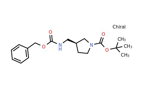 CAS 872714-75-5 | (S)-tert-Butyl 3-((((benzyloxy)carbonyl)amino)methyl)pyrrolidine-1-carboxylate