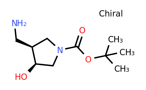 CAS 872717-45-8 | tert-butyl (3S,4S)-3-(aminomethyl)-4-hydroxypyrrolidine-1-carboxylate