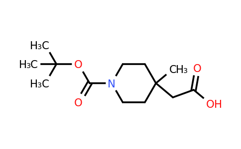 CAS 872850-31-2 | 1-Boc-4-methyl-4-piperidineacetic acid