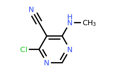 CAS 872890-15-8 | 4-Chloro-6-(methylamino)pyrimidine-5-carbonitrile