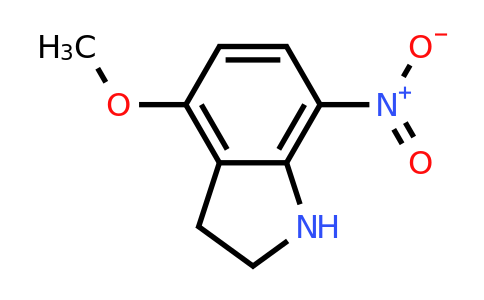 CAS 872975-24-1 | 4-methoxy-7-nitro-indoline