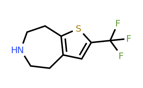 CAS 873016-98-9 | 2-(Trifluoromethyl)-5,6,7,8-tetrahydro-4H-thieno[2,3-D]azepine