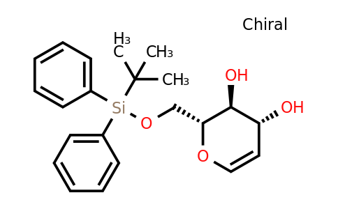 CAS 87316-22-1 | (2R,3S,4R)-2-(((tert-Butyldiphenylsilyl)oxy)methyl)-3,4-dihydro-2H-pyran-3,4-diol