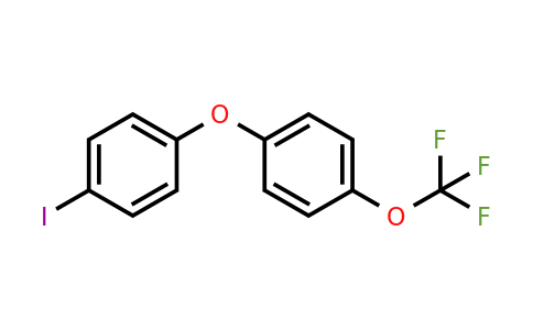 CAS 873203-37-3 | 1-Iodo-4-(4-(trifluoromethoxy)phenoxy)benzene