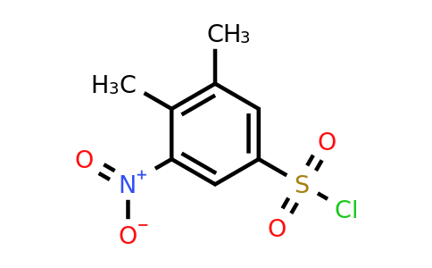 CAS 873208-62-9 | 3,4-dimethyl-5-nitrobenzene-1-sulfonyl chloride