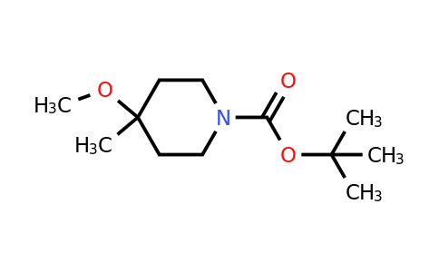 CAS 873221-60-4 | tert-butyl 4-methoxy-4-methylpiperidine-1-carboxylate