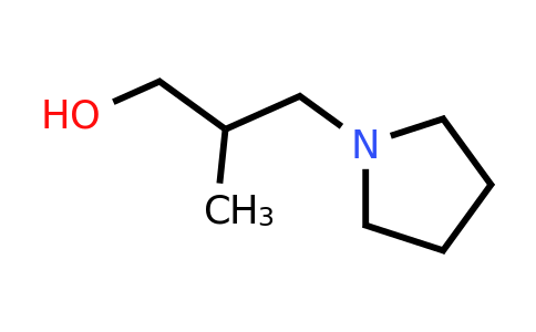 CAS 873376-29-5 | 2-Methyl-3-pyrrolidin-1-YL-propan-1-ol