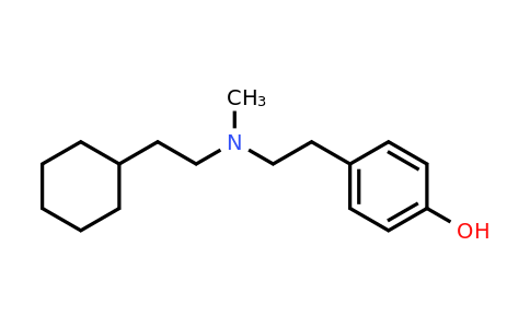 CAS 873394-43-5 | 4-(2-((2-Cyclohexylethyl)(methyl)amino)ethyl)phenol
