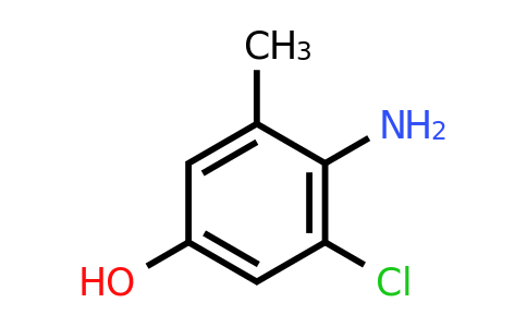 CAS 873417-25-5 | 4-Amino-3-chloro-5-methylphenol