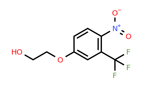 CAS 873453-82-8 | 2-[4-Nitro-3-(trifluoromethyl)phenoxy]ethan-1-ol