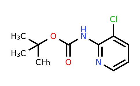 CAS 873456-96-3 | (3-Chloro-pyridin-2-yl)-carbamic acid tert-butyl ester