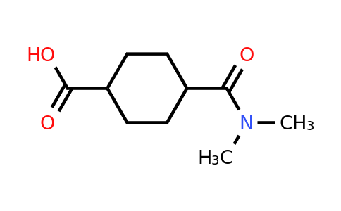 CAS 873458-57-2 | 4-(dimethylcarbamoyl)cyclohexane-1-carboxylic acid