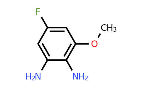 CAS 873662-28-3 | 5-Fluoro-3-methoxybenzene-1,2-diamine