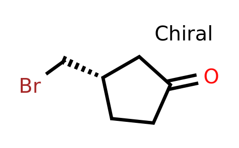 CAS 87371-78-6 | (3S)-3-(bromomethyl)cyclopentan-1-one