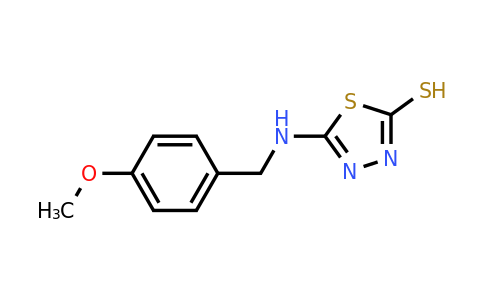 CAS 873790-27-3 | 5-{[(4-methoxyphenyl)methyl]amino}-1,3,4-thiadiazole-2-thiol