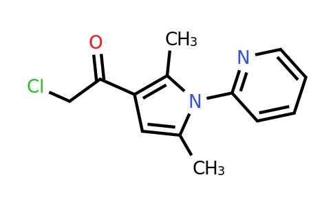 CAS 873790-31-9 | 2-Chloro-1-(2,5-dimethyl-1-(pyridin-2-yl)-1H-pyrrol-3-yl)ethanone