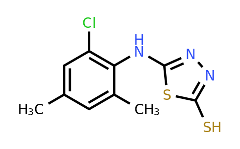 CAS 873810-47-0 | 5-[(2-chloro-4,6-dimethylphenyl)amino]-1,3,4-thiadiazole-2-thiol