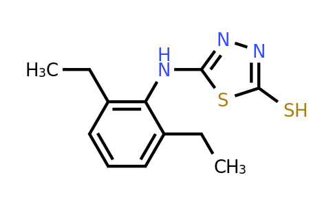 CAS 873810-48-1 | 5-[(2,6-diethylphenyl)amino]-1,3,4-thiadiazole-2-thiol
