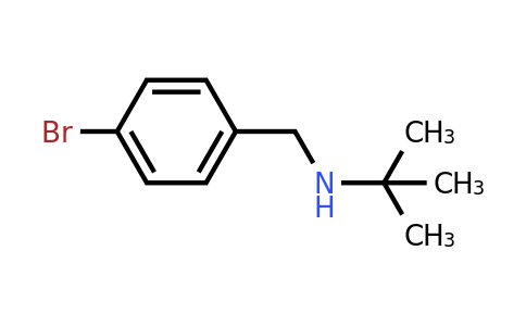 CAS 87384-76-7 | N-(4-Bromobenzyl)-2-methylpropan-2-amine