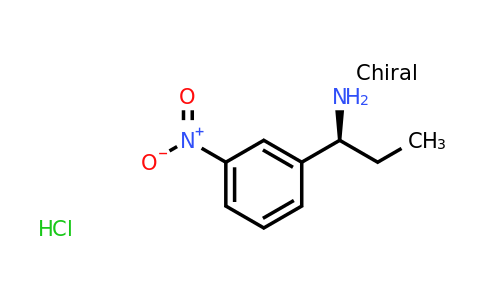 CAS 873893-97-1 | (1S)-1-(3-nitrophenyl)propan-1-amine hydrochloride