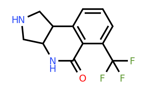 CAS 873915-22-1 | 6-(Trifluoromethyl)-1,2,3,3A,4,9B-hexahydro-5H-pyrrolo[3,4-C]isoquinolin-5-one