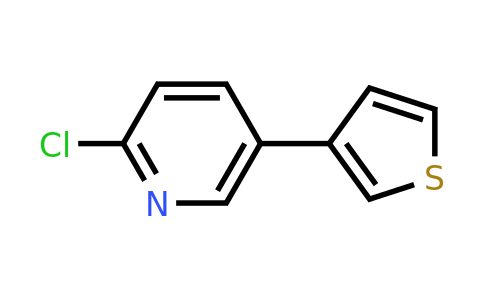 CAS 873948-15-3 | 2-Chloro-5-(thiophen-3-yl)pyridine