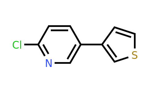 2-Chloro-5-(thiophen-3-yl)pyridine