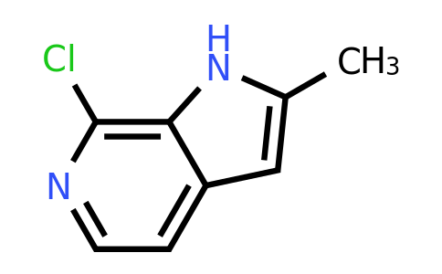7-chloro-2-methyl-1H-pyrrolo[2,3-c]pyridine
