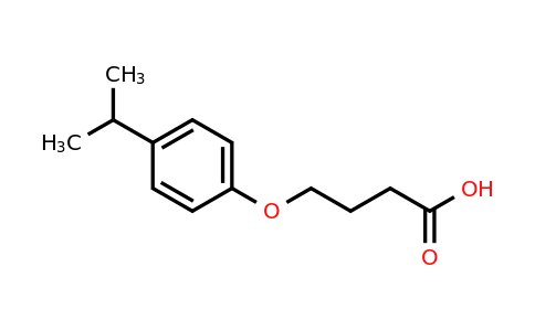CAS 87411-32-3 | 4-[4-(propan-2-yl)phenoxy]butanoic acid