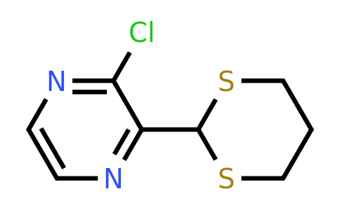 CAS 874114-28-0 | 2-chloro-3-(1,3-dithian-2-yl)pyrazine