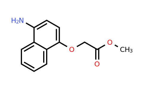 CAS 874133-47-8 | methyl 2-[(4-aminonaphthalen-1-yl)oxy]acetate