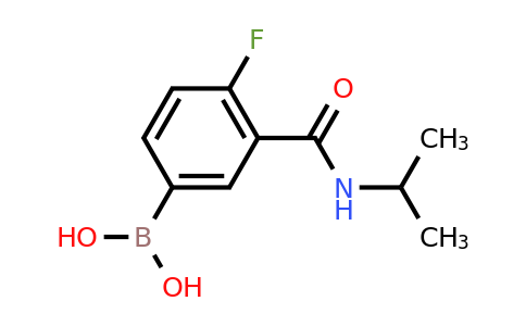 CAS 874219-21-3 | (4-Fluoro-3-(isopropylcarbamoyl)phenyl)boronic acid