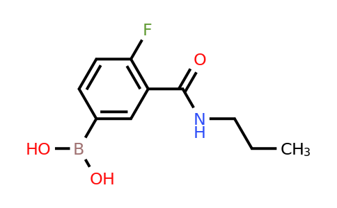 CAS 874219-32-6 | (4-Fluoro-3-(propylcarbamoyl)phenyl)boronic acid